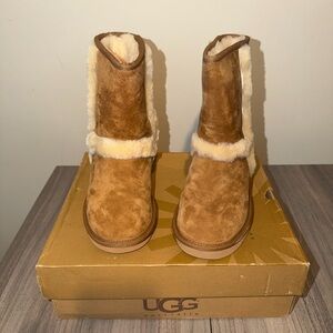 UGG Tan Shearling Boots